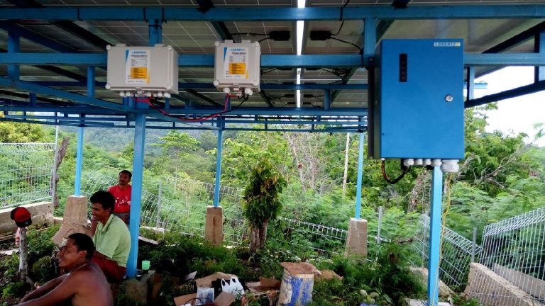 Sistem otomatisasi pompa air Lorentz