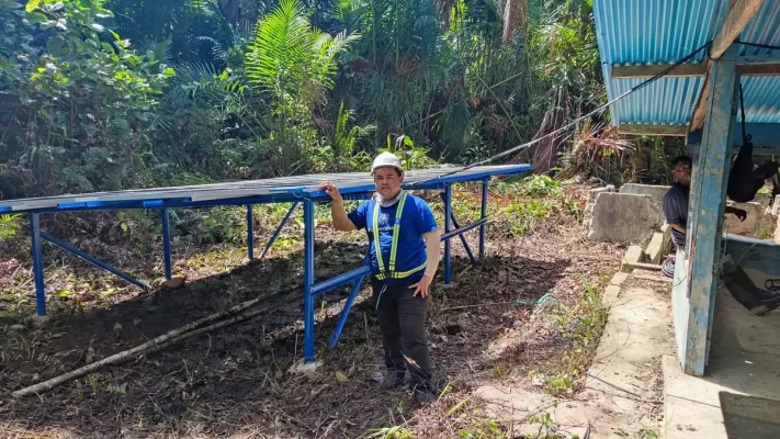 Pompa air tenaga surya untuk daerah terpencil