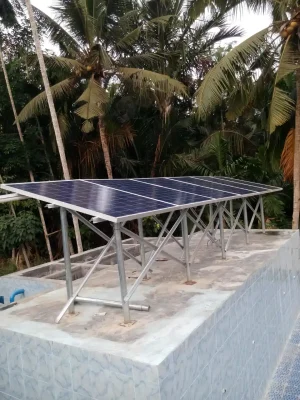 Komponen pompa air tenaga surya
