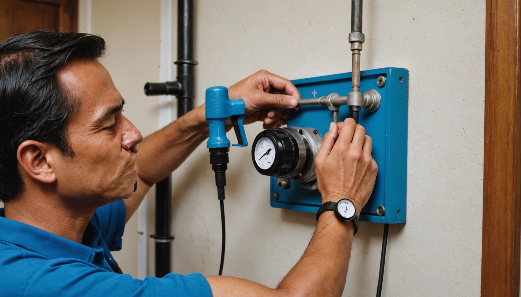 cara pasang pompa air