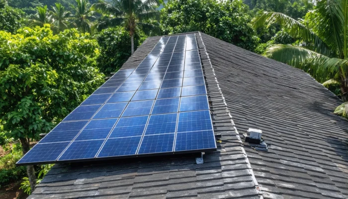 anggaran terbatas instalasi panel surya rumah