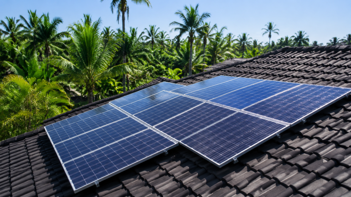 "anggaran terbatas panel surya 500 watt"