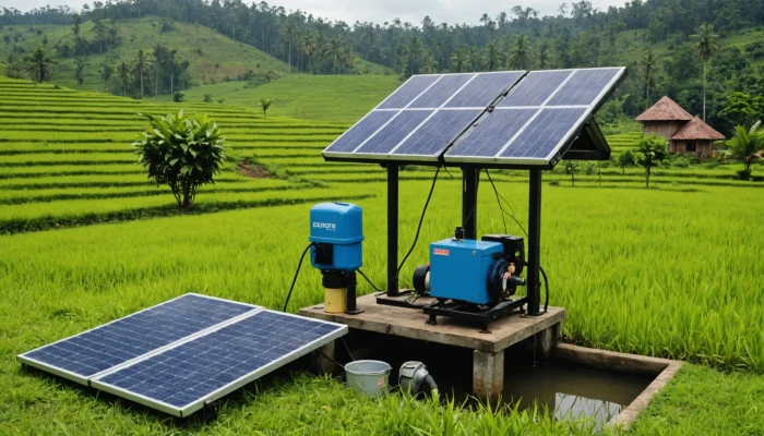 biaya instalasi pompa air tenaga surya untuk rumah