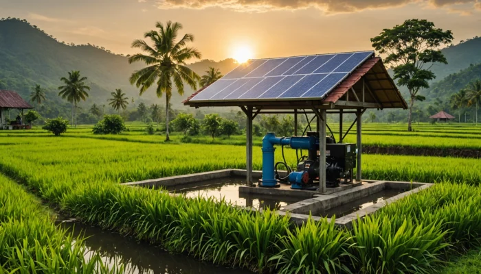 "biaya operasional pompa air tenaga surya" suryaqua