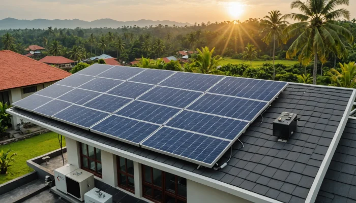 biaya panel surya on grid rumah