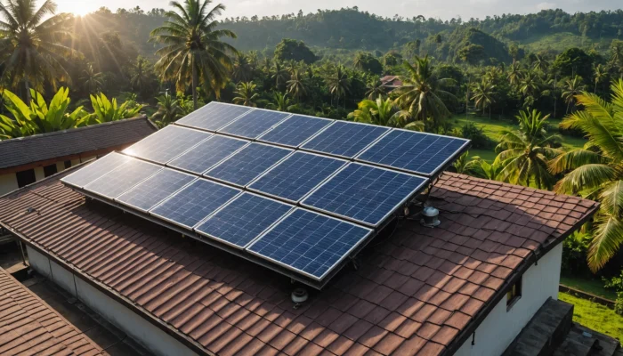 biaya upgrade daya listrik dengan panel surya