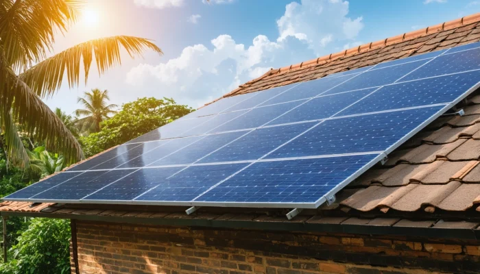 "biaya upgrade panel surya untuk rumah"