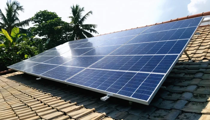 "estimasi penghematan panel surya untuk rumah"
