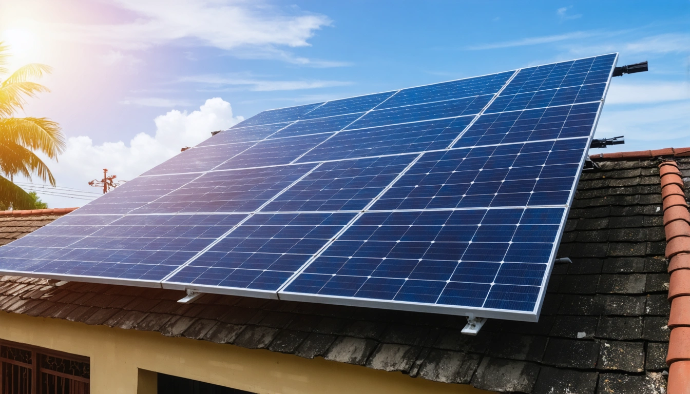 manfaat panel surya untuk rumah
