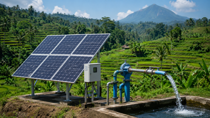 fungsi dan manfaat pompa air tenaga surya untuk pertanian