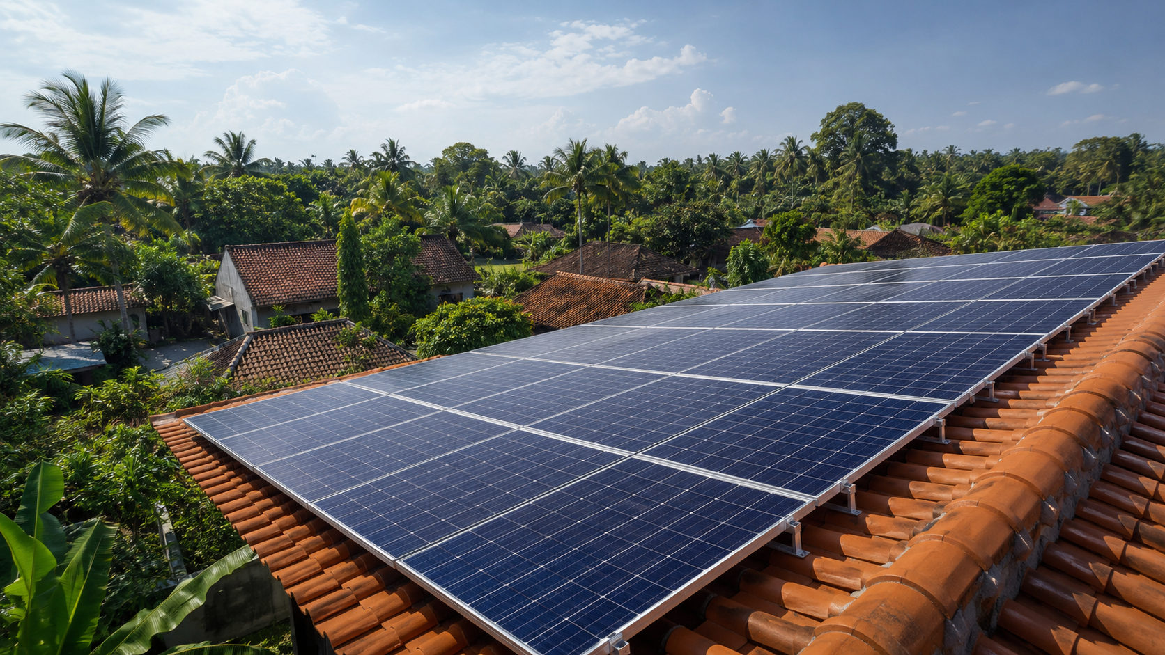 harga dan biaya panel surya 1300 watt
