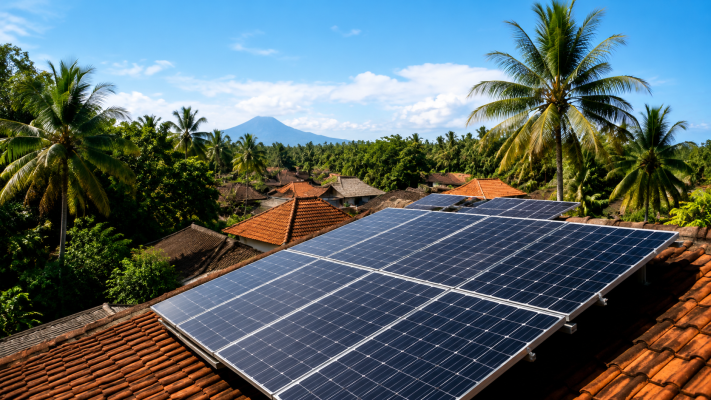 "harga dan biaya panel surya untuk rumah"