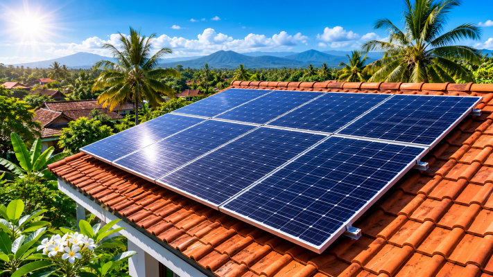 paket dan bundling panel surya 1300 watt