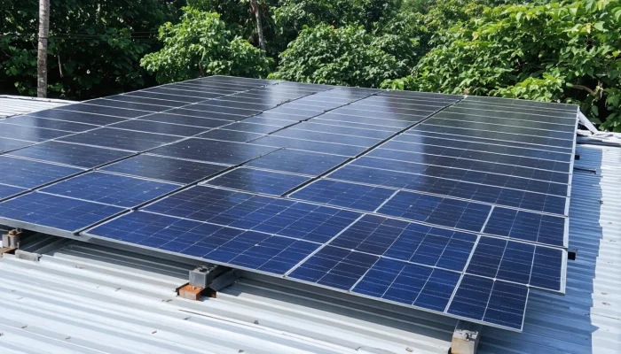 "perbandingan harga antar daerah panel surya untuk rumah"