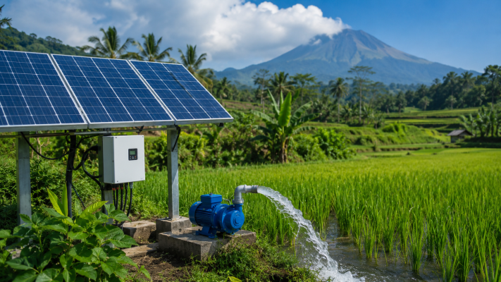 rekomendasi terbaik pompa air tenaga surya untuk pertanian