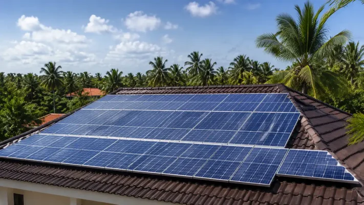 "spesifikasi teknis panel surya 500 watt"