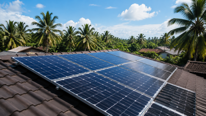 "harga per komponen harga panel surya 900 watt"
