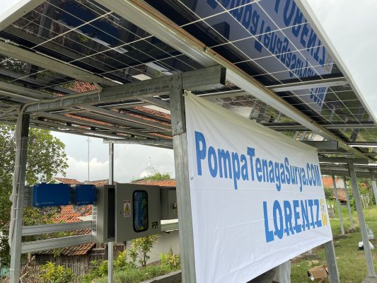 Pompa Tenaga Surya Lorentz di Brebes Dukung Irigasi Pertanian yang Hemat Energi dan Berkelanjutan
