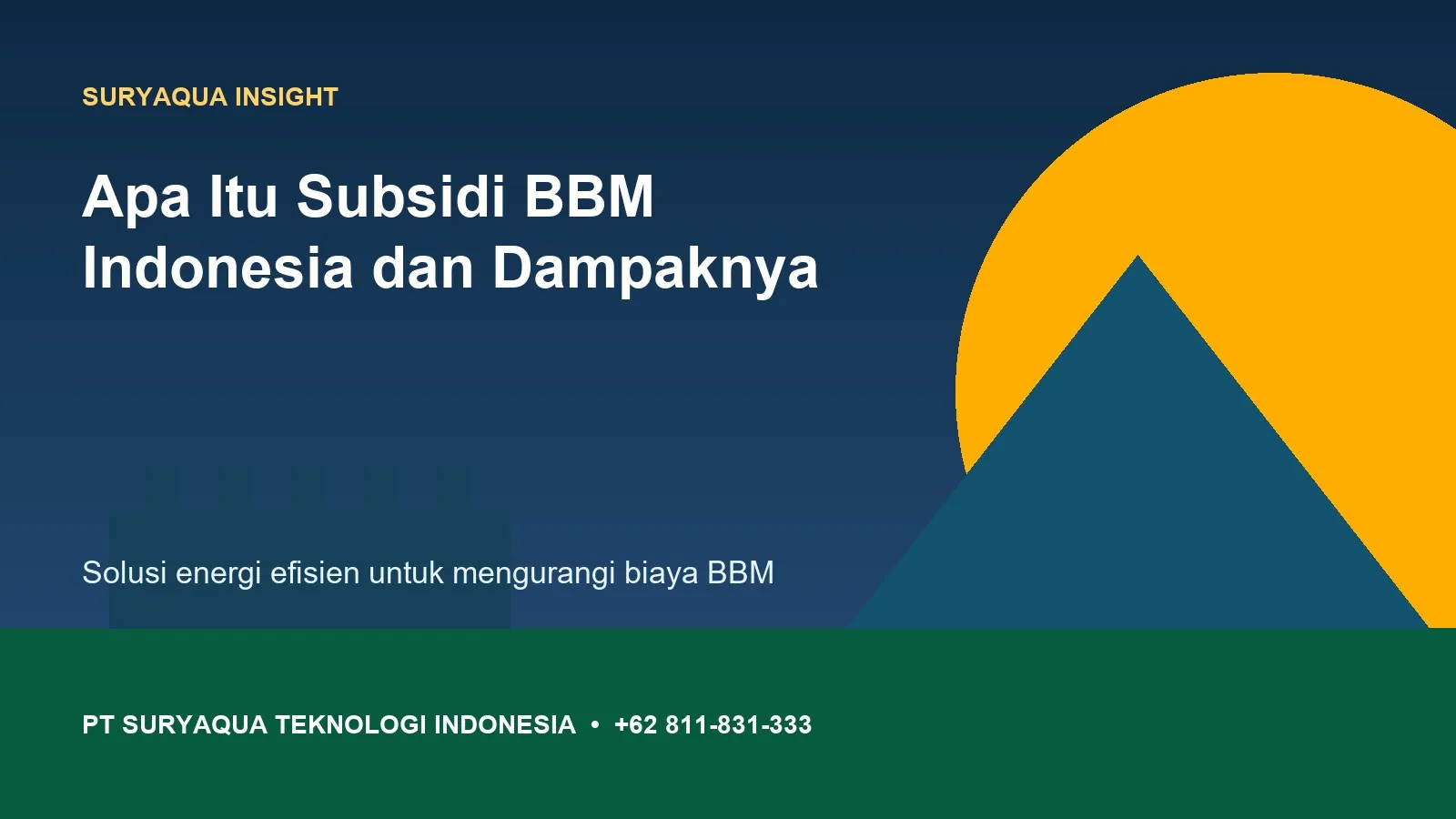 Ilustrasi — Apa Itu Subsidi BBM Indonesia dan Dampaknya