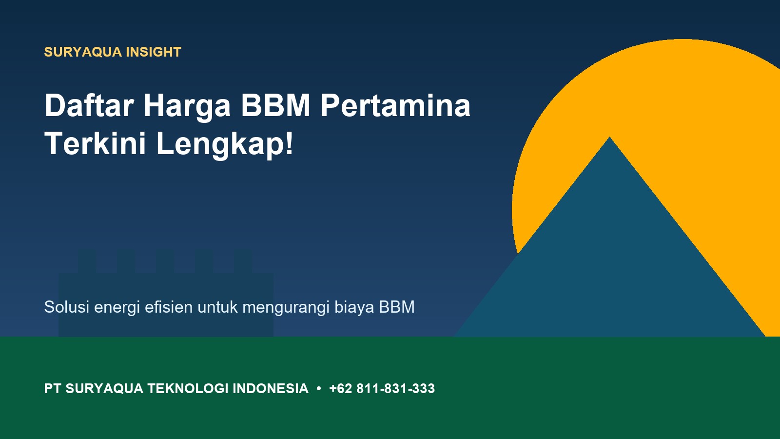 Daftar Harga BBM Pertamina Terkini Lengkap! Daftar Harga BBM Pertamina Terkini Lengkap!
