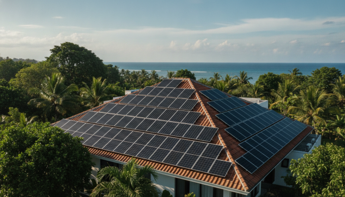 Harga panel surya untuk rumah di luar Jawa