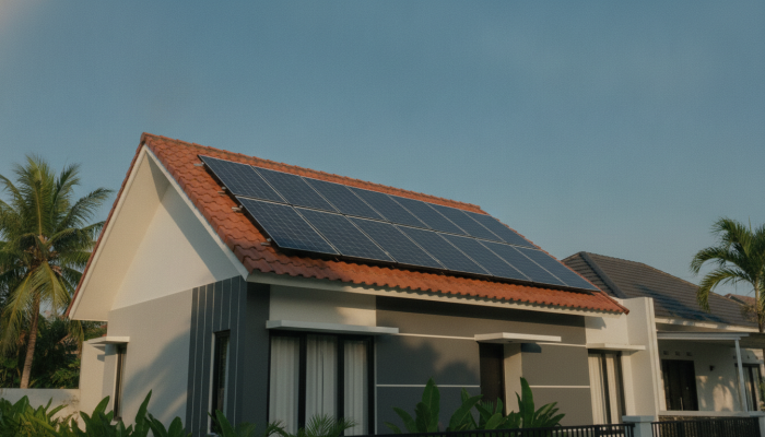 Harga panel surya 1300 watt untuk rumah