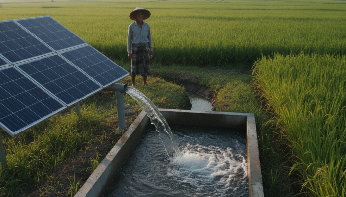 Desa Mandiri Energi dengan Pompa Air Tenaga Surya