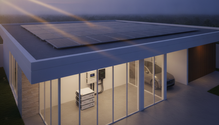 Harga Panel Surya Off Grid Rumah dan Komponen Sistemnya